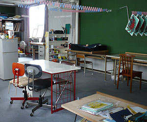 シルクの会アトリエ風景